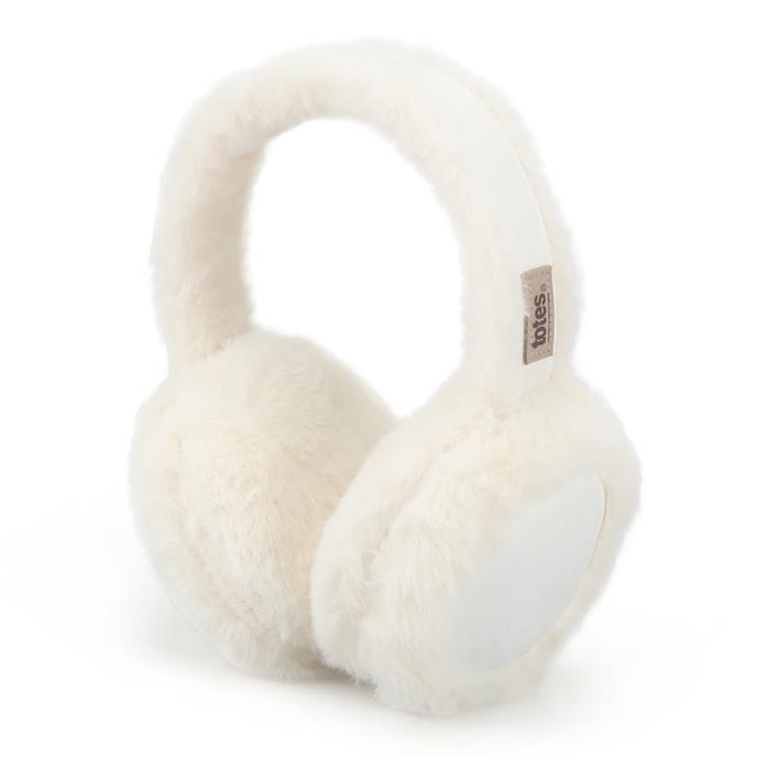 totes toasties® Ladies Ceramic Travel Mug & Earmuff Set Blue Floral / Cream Extra Image 3